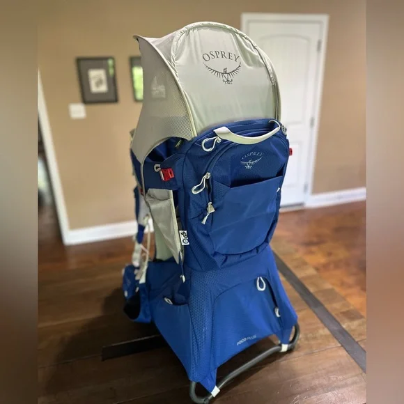 Osprey poco plus Blue Child Carrier Backpack - Picture 5 of 8